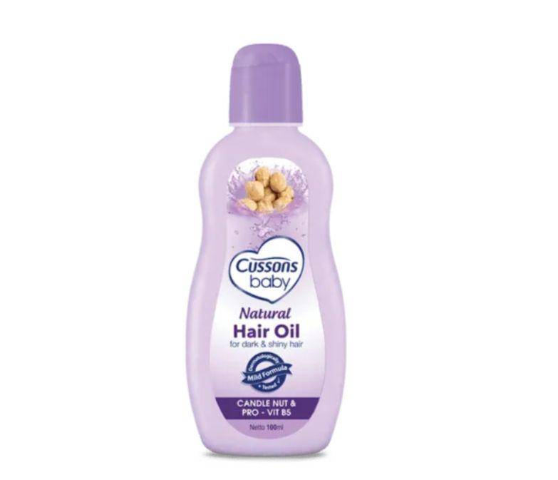 Cussons Baby Natural Hair Oil Candlenut (cussonsbaby.co.id)