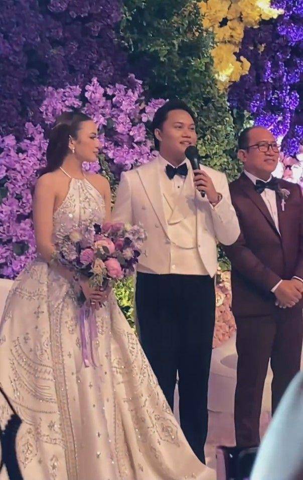 potret resepsi pernikahan Rizky Febian dan Mahalini (instagram.com/ikylini.memories)