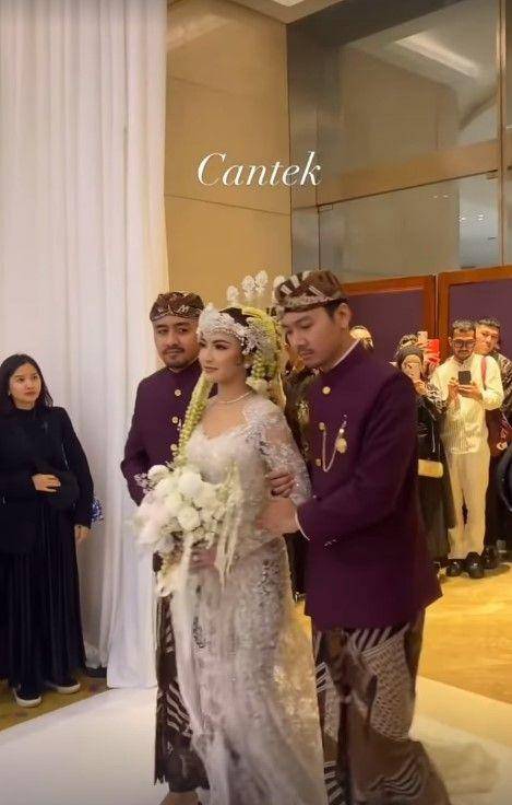 keluarga Mahalini saat akad (Instagram.com/nindypricilia)