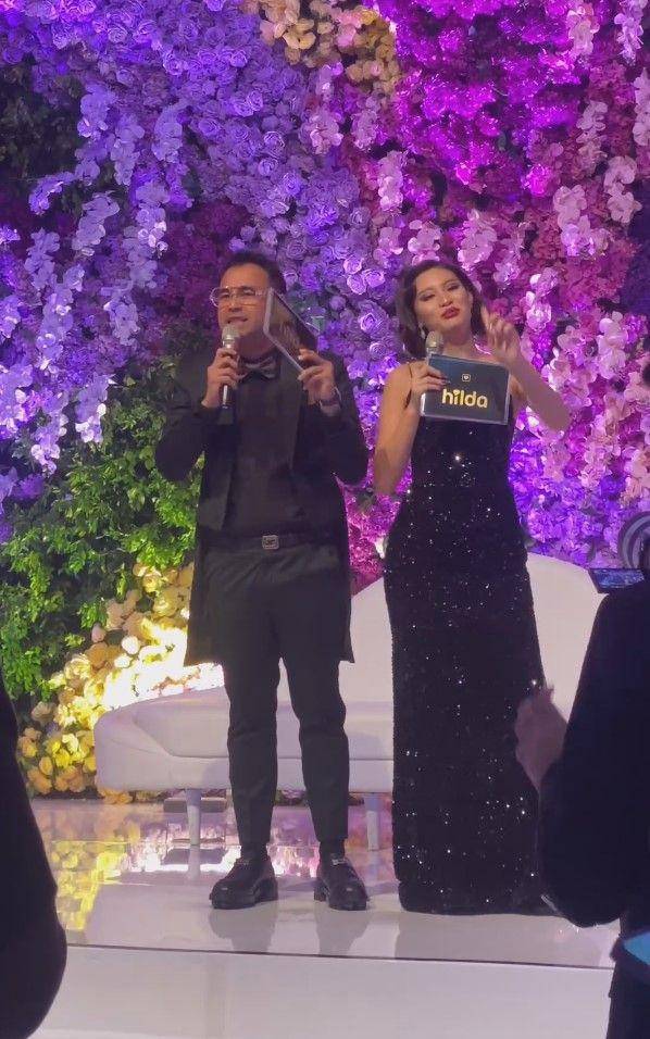 potret resepsi pernikahan Rizky Febian dan Mahalini (instagram.com/thebridestory)
