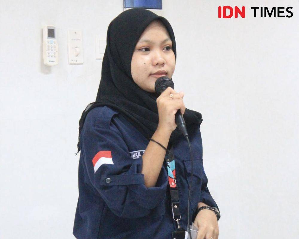 Salah satu mahasiswa penerima KIPK di Untan Pontianak. (IDN Times/Istimewa).