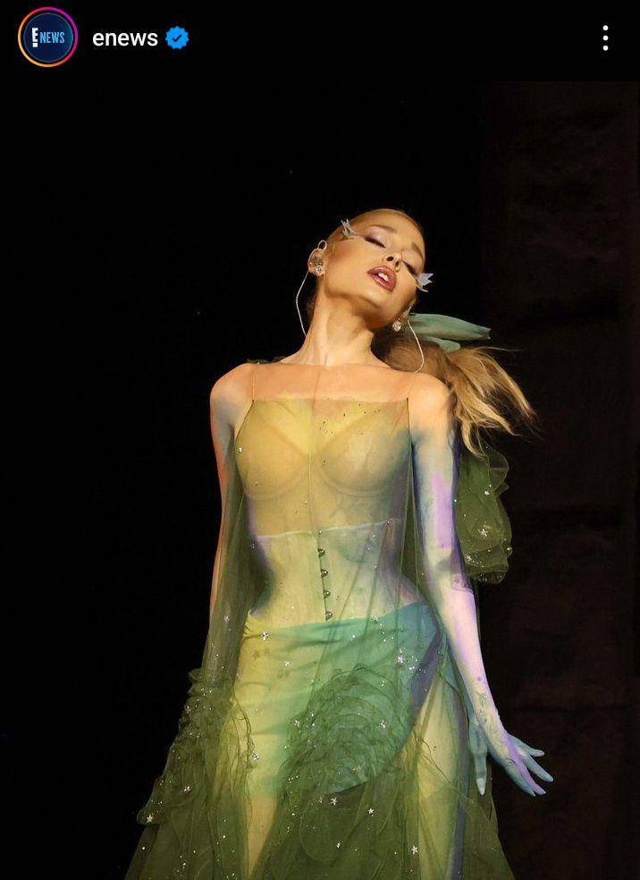 potret Ariana Grande di Met Gala 2024 (instagram.com/enews)