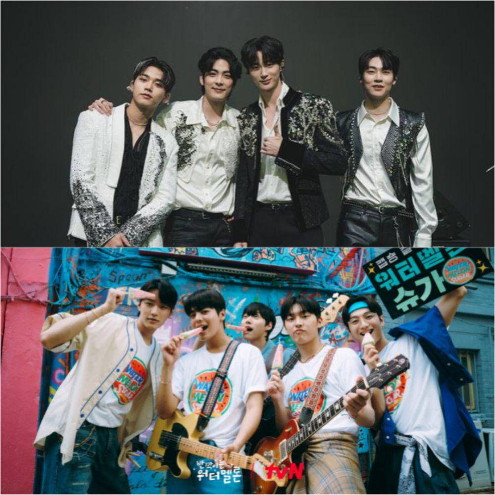 band ECLIPSE di drakor Lovely Runner (instagram.com/tvn_drama) | band Watermelon Sugar di drakor Twinkling Watermelon (dok. tvN/Twinkling Watermelon)