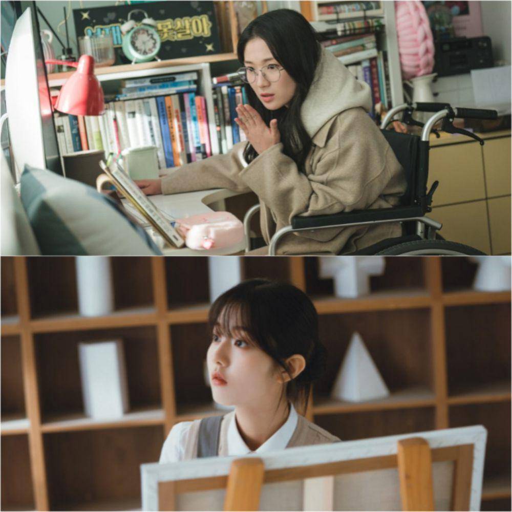 Kim Hye Yoon di drakor Lovely Runner (dok. tvN/Lovely Runner) | Shin Eun Soo di drakor Twinkling Watermelon (dok. tvN/Twinkling Watermelon)