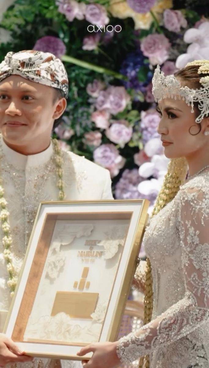 potret akad nikah Rizky Febian dan Mahalini (instagram.com/axioo)