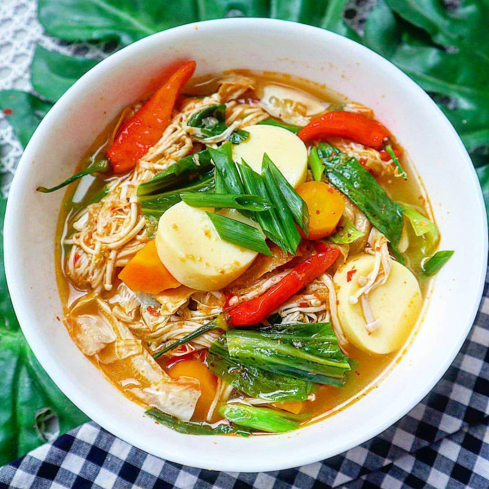 Resep Suki Kuah Tom Yam, Cocok Dinikmati saat Hujan!