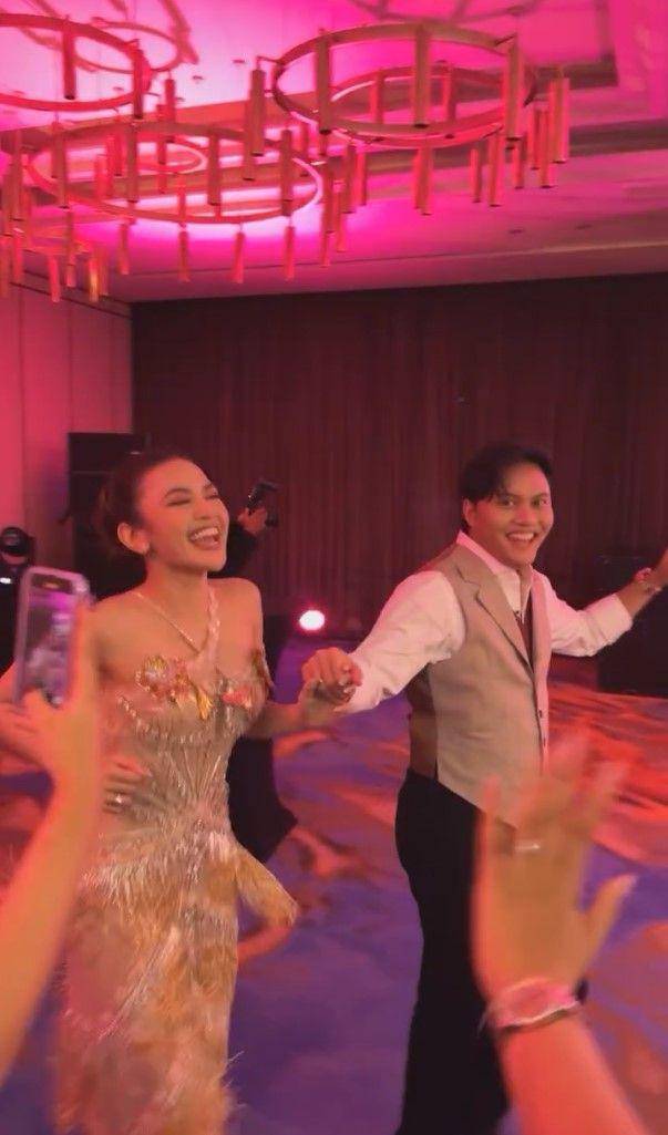 potret afterparty Rizky Febian dan Mahalini (instagram.com/nindypricilia)