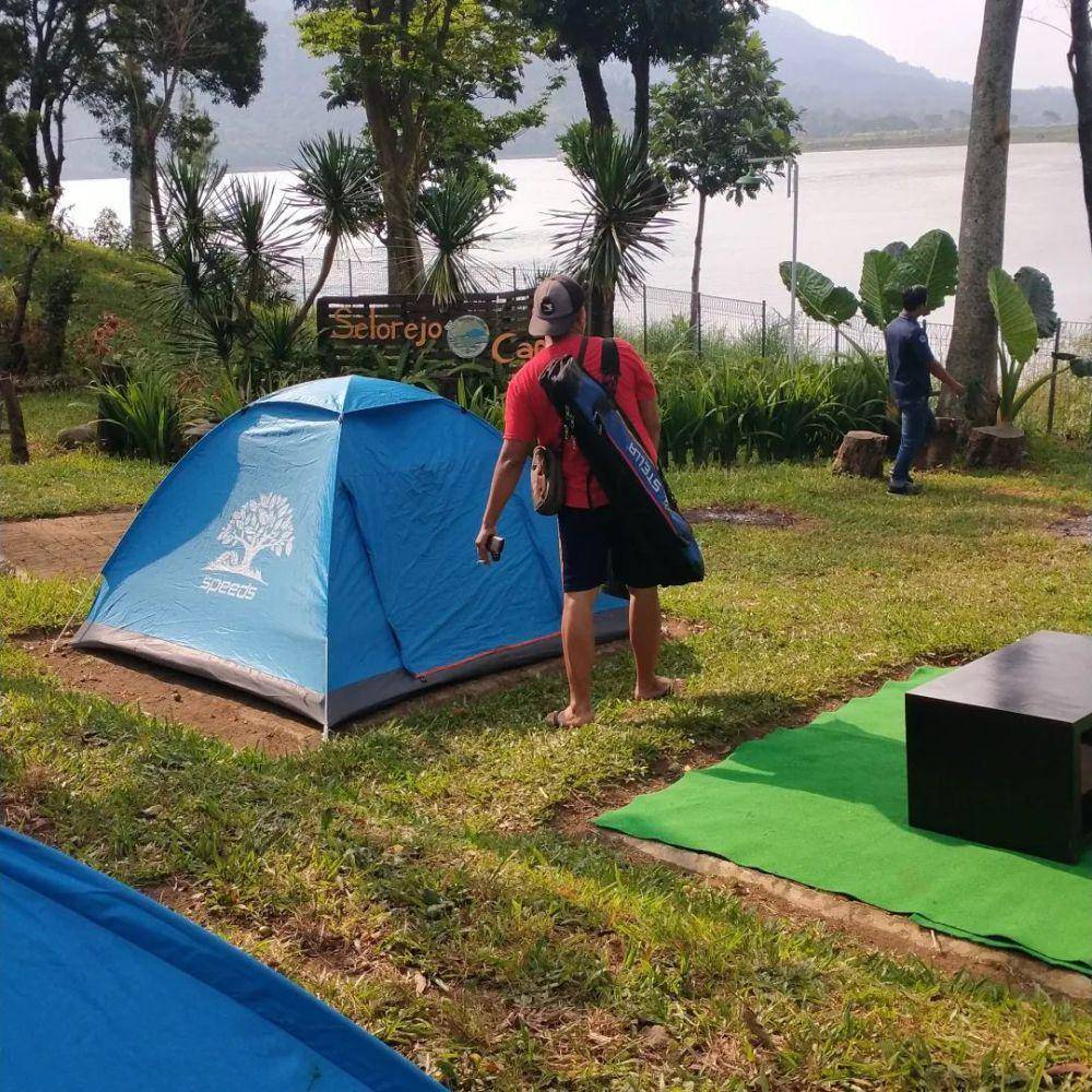 potret area camping di Waduk Selorejo (instagram.com/ika_karu)