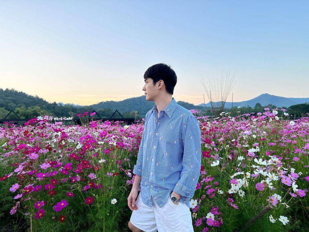 potret padu padan short pants ala Tee Jaruji (instagram.com/tee_jaruji)