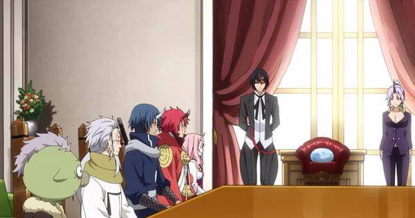 Rimuru membahas sumber masalah Tempest ( Dok. 8bit / Tensei shitara Slime Datta Ken )