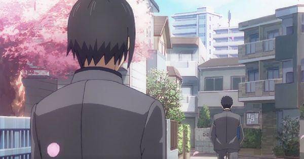 Sako menatap Hiragi yang pergi ( Dok. CloverWorks / Wind Breaker )