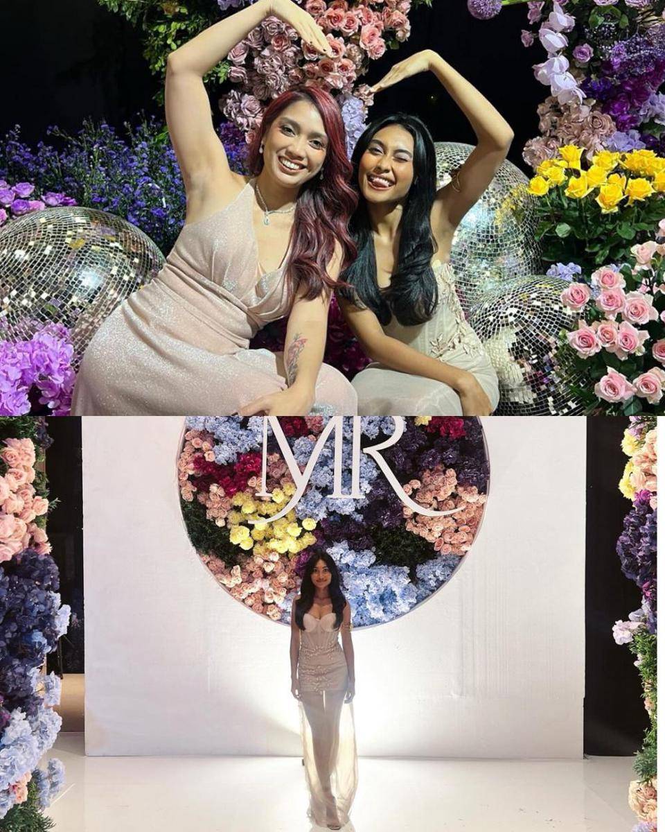 potret Novia Bachmid di resepsi Mahalini dan Rizky Febian (instagram.com/noviabachmid)
