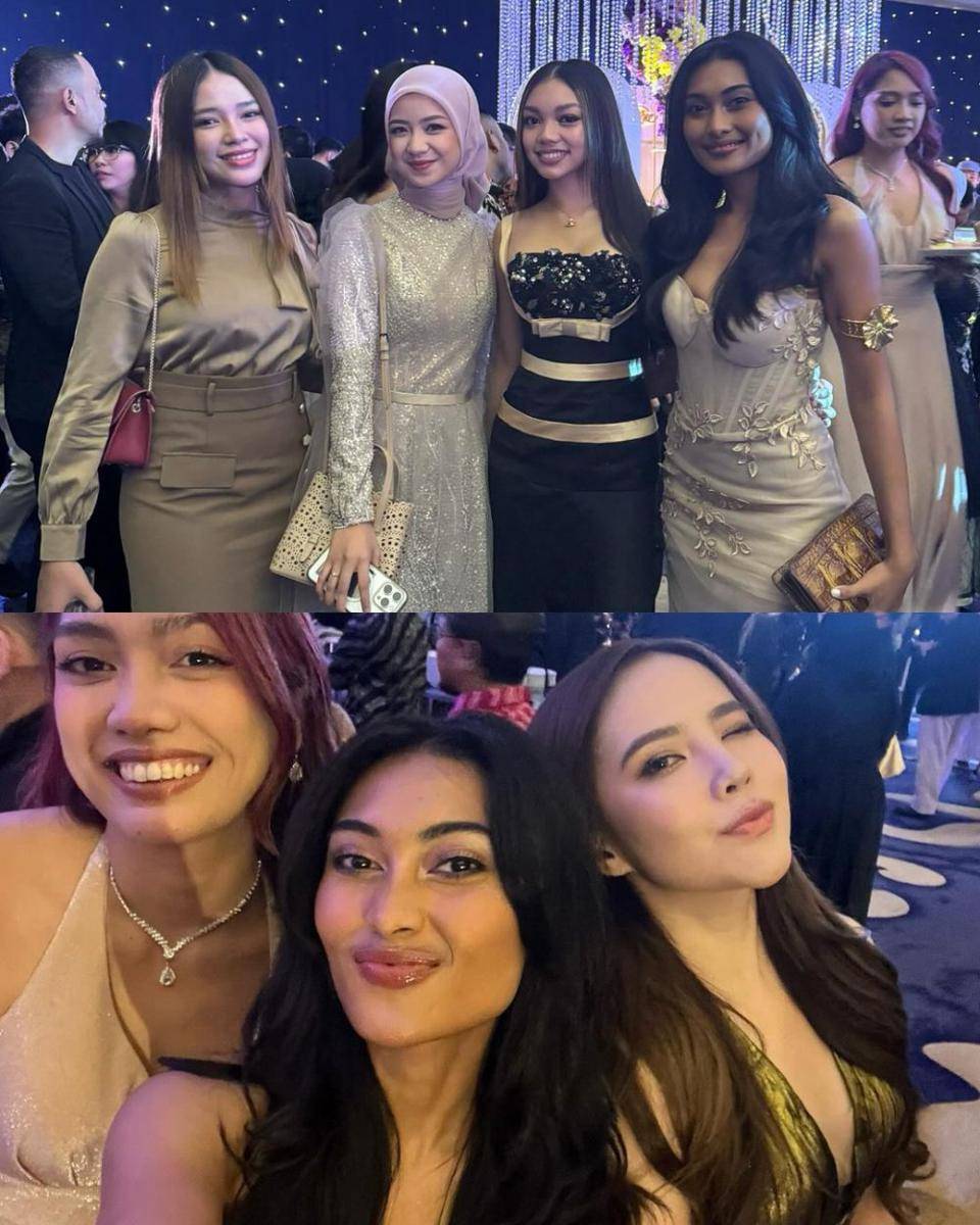 potret Novia Bachmid di resepsi Mahalini dan Rizky Febian (instagram.com/noviabachmid)