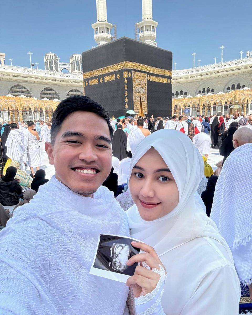 Kaesang Erina umumkan kehamilan (Instagram.com/kaesangp)
