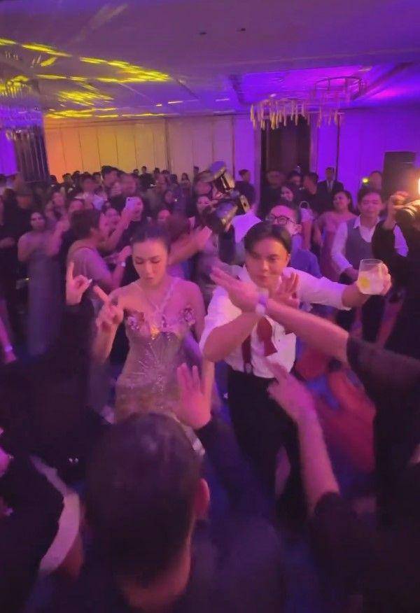 potret afterparty Rizky Febian dan Mahalini (instagram.com/nindypricilia)