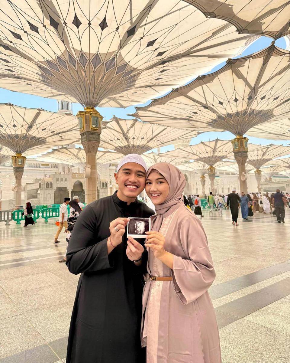 Kaesang Erina umumkan kehamilan (Instagram.com/kaesangp)