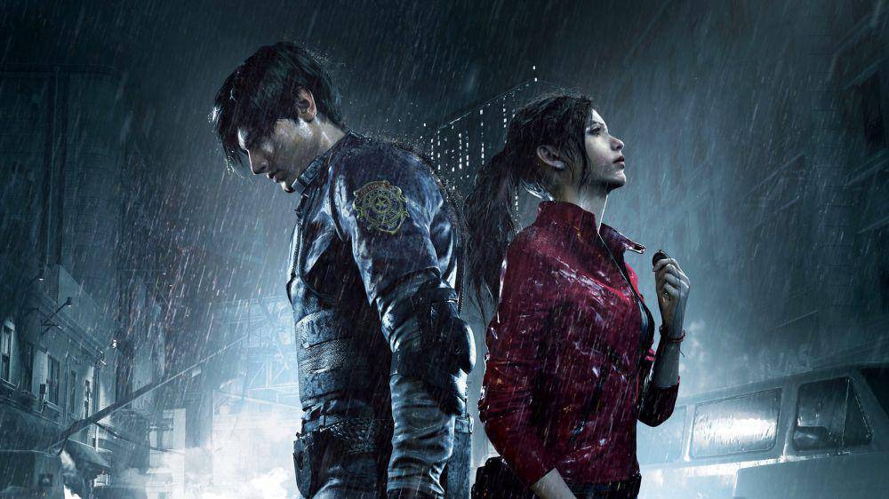 Leon Kennedy dan Claire Redfield dalam Resident Evil 2 (dok. Capcom/Resident Evil 2)