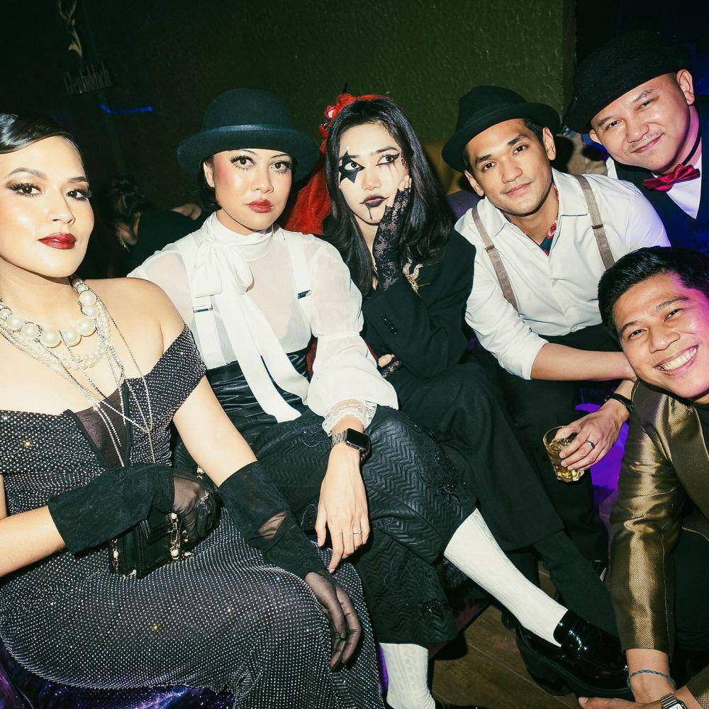 gaya artis di ultah geng Aries 2024 (instagram.com/afgan__)