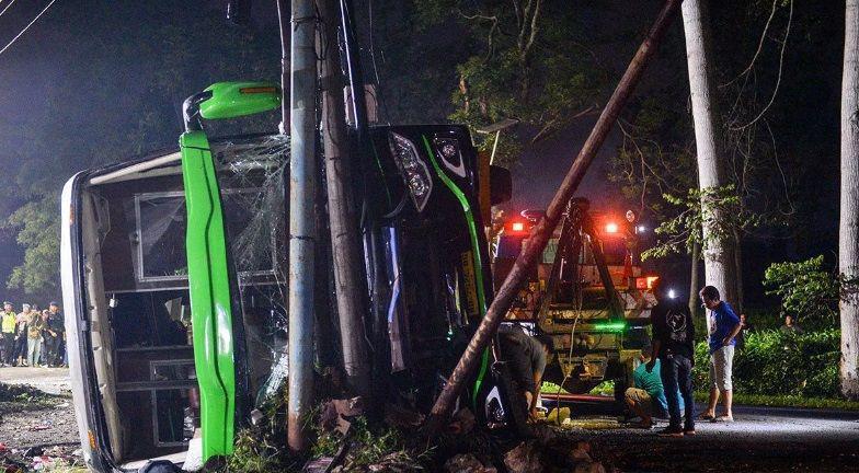 KNKT Terjunkan Tim Investigasi Kecelakaan Bus Pariwisata di Subang