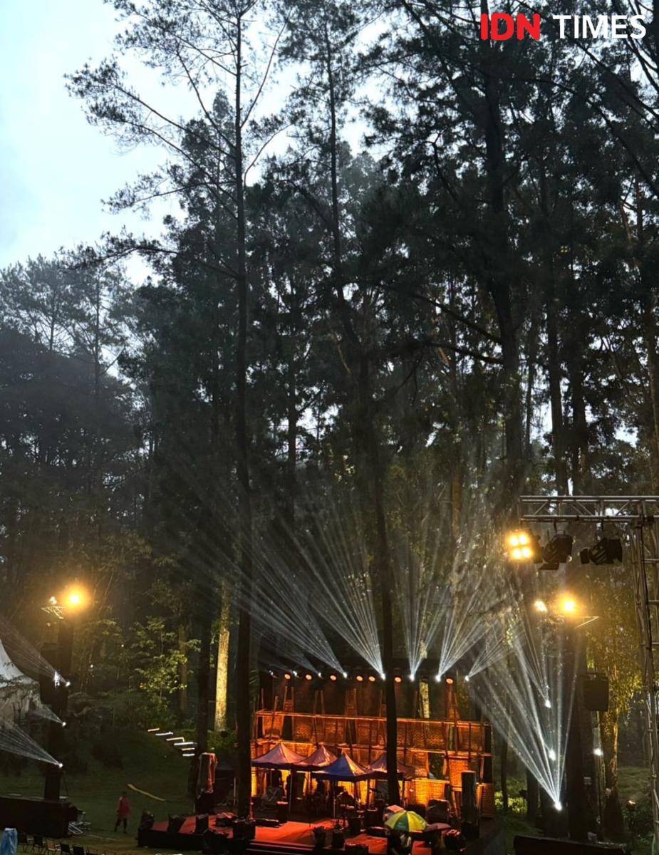 potret suasana Jazz Gunung Slamet 2024 pada Sabtu (11/5/2024) (IDN Times/Elizabeth Chiquita)