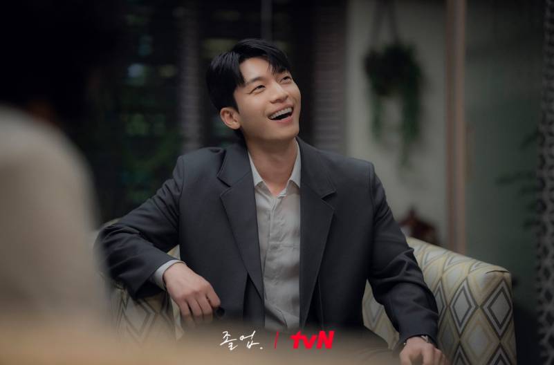 Wi Ha Joon di drama The Midnight Romance in Hagwon (Dok. tvN/The Midnight Romance in Hagwon)