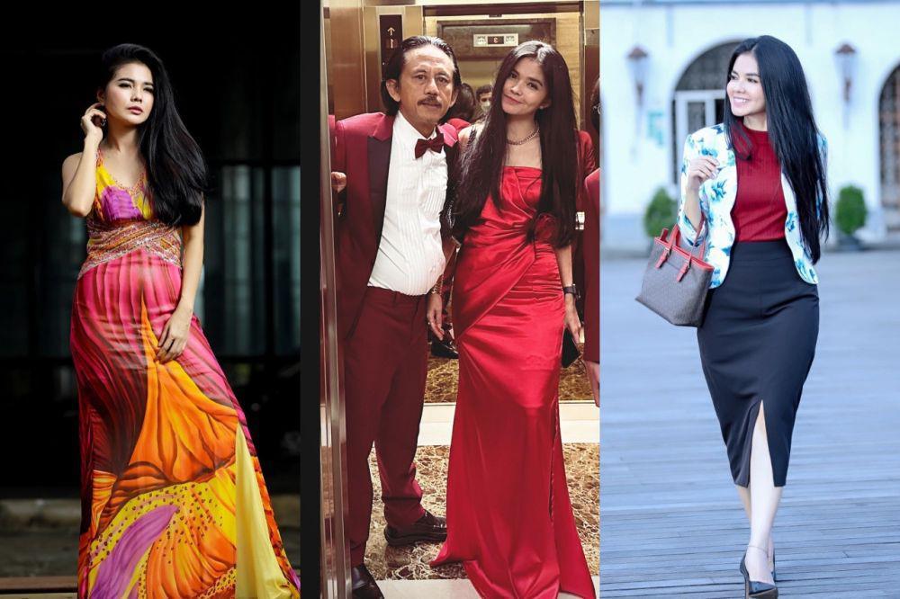 14 OOTD Anggun Karina Ranau, Istri Epy Kusnandar yang Awet Muda