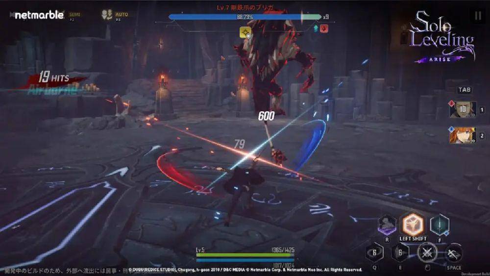 cuplikan gameplay Solo Leveling:ARISE (dok. Netmarble/Solo Leveling:ARISE)