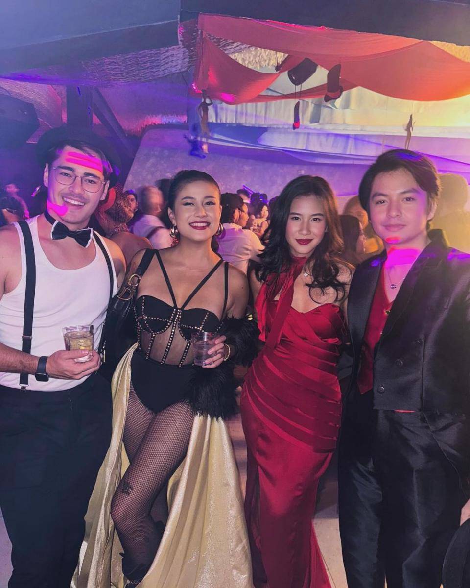 gaya artis di ultah geng Aries 2024 (instagram.com/narinkovilda)