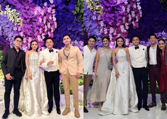 7 Gaya Tamu Pria di Acara Resepsi Pernikahan Rizky Febian dan Mahalini