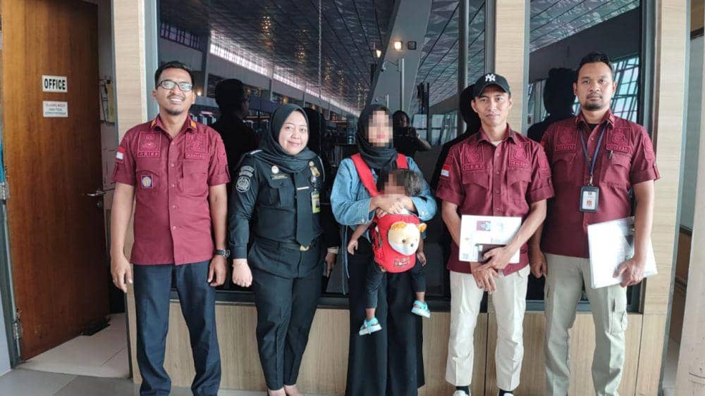 Ibu dan Anak WNA Asal Sri Lanka di Deportasi Imigrasi Kediri