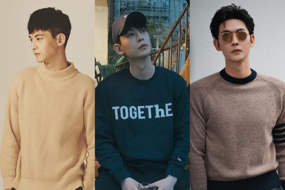 7 Mix and Match Crewneck ala Xiao Tian, Gayanya Santai dan Comfy!