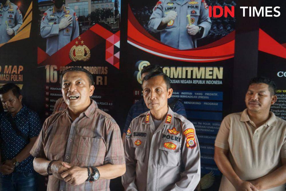 Kasat Reskrim Polresta Yogyakarta, AKP Probo Satrio (kiri). (IDN Times/Tunggul Damarjati)