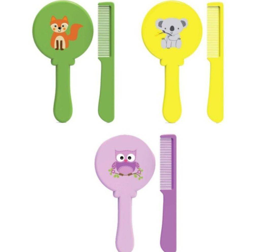 BabySafe Brush and Comb Set | DL1014 (tokopedia.com/akiffa-shop)