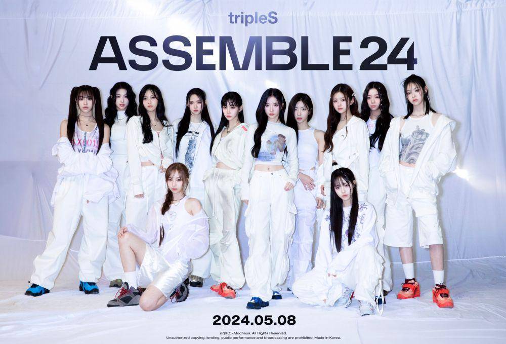 potret tripleS di full album ASSEMBLE24 (twitter.com/triplescosmos)