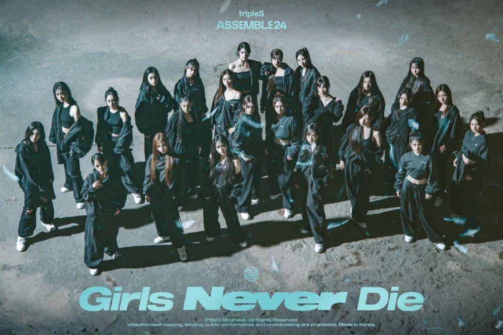 potret tripleS di full album ASSEMBLE24 (twitter.com/triplescosmos)