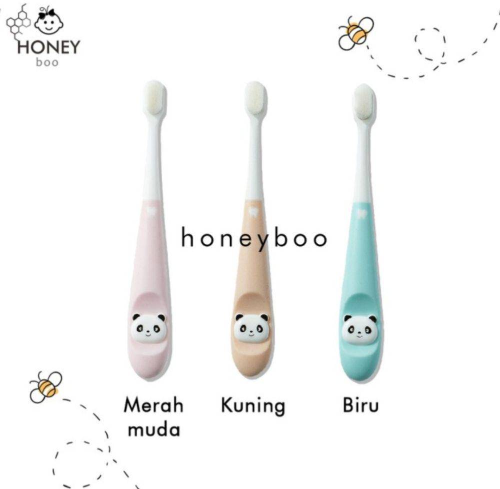 Honey Boo Sikat Gigi Anak Motif Panda (tokopedia.com/mpiiiii-1)