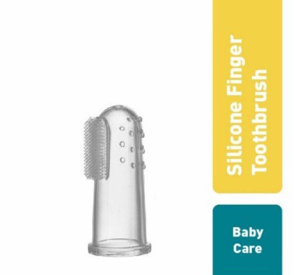 Dr. Brown’s Silicone Finger Toothbrush with Case | HG010 (tokopedia.com/elmarbaby)