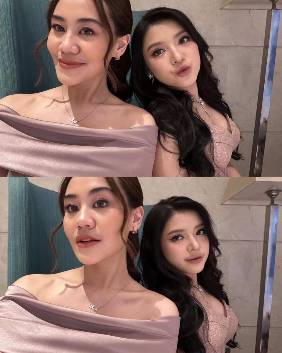potret Tiara Andini jadi bridesmaid Mahalini (instagram.com/tiaraandini)