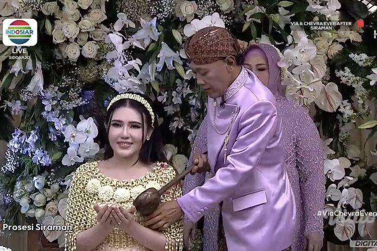 Via Vallen dan ayah (Instagram.com/indosiar)