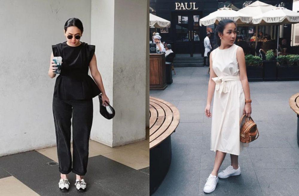 9 Inspirasi Clean Outfit ala Agatha Pricilla, Didominasi Warna Netral