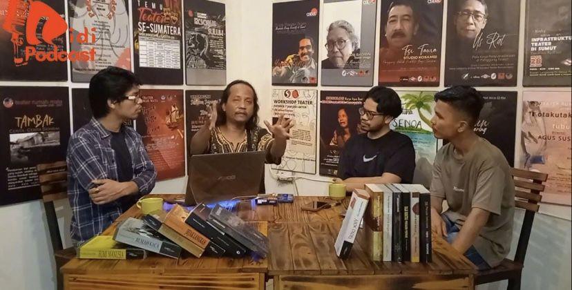 Film Guru Pattimpus Mengaitkan Sinematografi Teater Tendi Karo Volkano