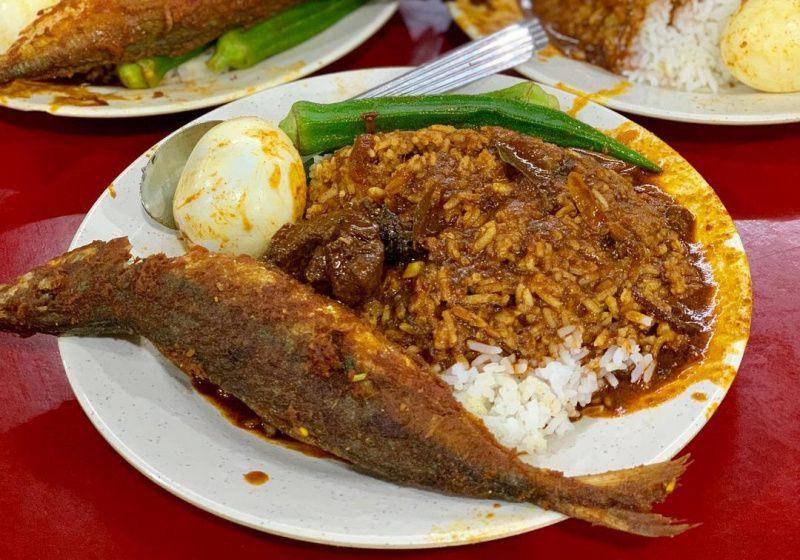 gambar nasi kandar Deen Maju (instagram.com/mrs.lina.thomas)