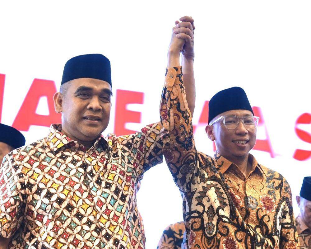 Sekjen Gerindra Ahmad Muzani memperkenalkan calon gubernur Lampung sudah diputuskan Ketua Umum Partai Gerindra Prabowo Subianto (IDN Times/Istimewa)