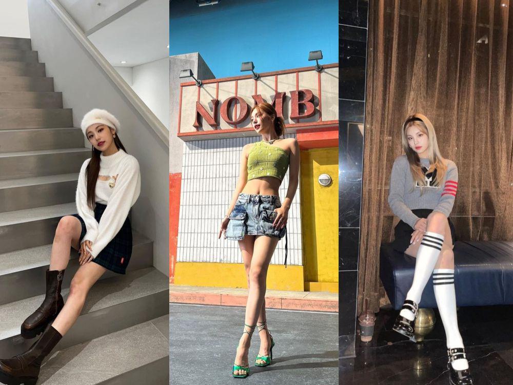 8 Ide Mix and Match Mini Skirt ala Yeji ITZY, Kekinian Banget!
