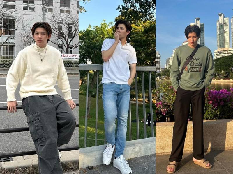 OOTD hangout ala Pond Naravit (instagram.com/ppnaravit)