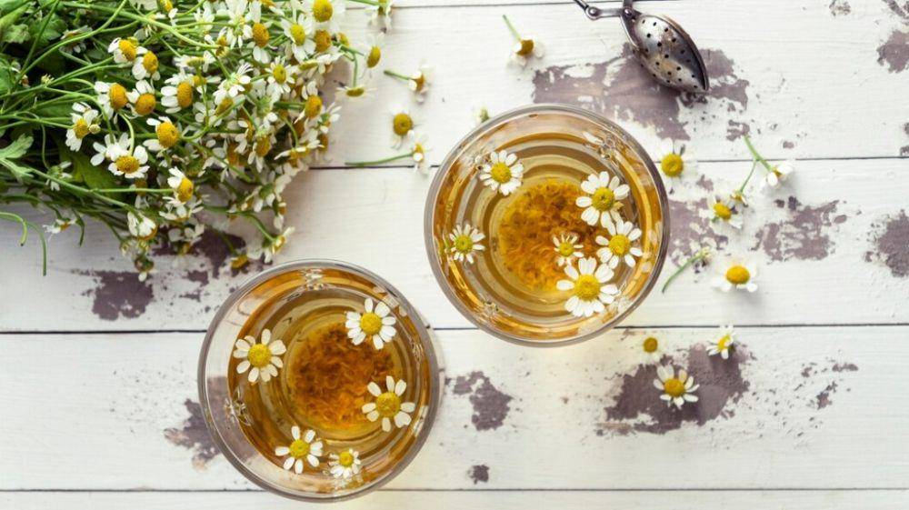 ilustrasi teh chamomile (freepik.com/freepik)