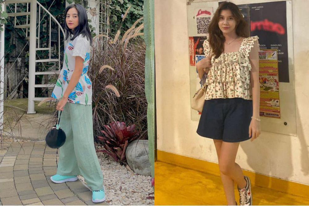 9 Adu Gaya Nayla Purnama vs. Gisellma Firmansyah, Gaya Anak Hits!