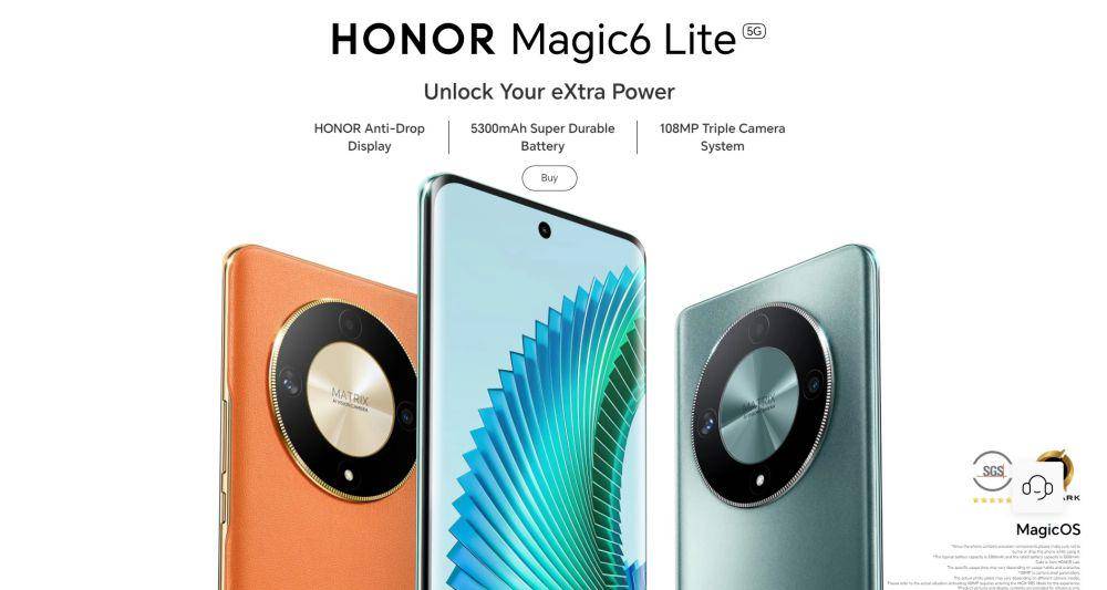 potret HONOR Magic6 Lite 5G (honor.com)