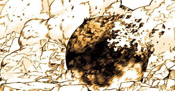 Kubah darah Choso melindungi Yuji dari Divine Flame ( Dok. Shueisha / Jujutsu Kaisen )