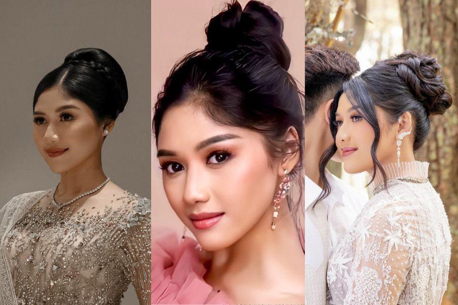 14 Hairstyle Erina Gudono, Banyak Pilihan Sanggulnya!